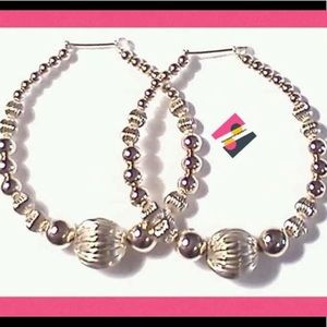14kt gold filled beaded handmade earrings